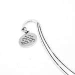As Iron Sharpens Iron So One Person Sharpens Another Charm Bookmark, Proverbs 27 17, Faith Gift, Bible Bookmark, Scripture, Friend Gift
