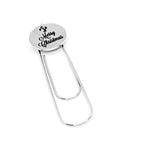Merry Christmas Is Charm Bookmark, Reader Gift, Stocking Stuffer, Secret Santa, Mom Gift, Wife Gift, Christmas Gift, Son, Daughter