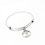 Gymnast Charm Bangle Bracelet, Gymnastics Team, Dancer Gift, Gymnast Gift, Going To College, Daughter, Gift For Her, Granddaughter, Niece