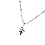 No MRIs Medical Condition Charm Necklace, Medical Notice Necklace, No Magnetic Resonance Imaging, Daughter, Wife, Gift For Her, Him, Jewelry