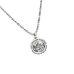 Saint Catherine of Sweden Patron Saint Of Miscarriages Charm Necklace, Catholic Saints, Gift For Her, Wife, Daughter, Pregnancy Loss