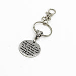 Adore Christ The Lord Charm Keychain, Praise Team Gifts, Believer Gift, Christian, Christmas Songs, Choir Gifts, Sunday School, Faith Gift