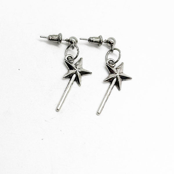 Magic Wand Earrings, Daughter Gift, Friend Gift, Wife, Mom, Mother, Granddaughter, Teacher Gift, Fun Earrings, Quirky Gifts For Her