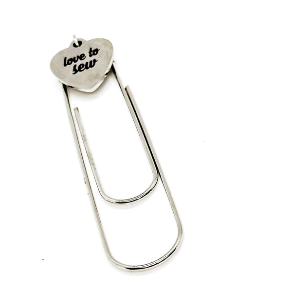Love To Sew Bookmark Sewing Group, Seamstress Gift, Gift For Her, Mom Gift, Grandmother Gift, Friend Gift, Sewing Friends Circle