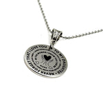 To My Daughter Charm Pendant Necklace, I Love You Gift, Daughter Birthday, Daughter Graduation, Gift For Her, I Believe In You, Be The Woman