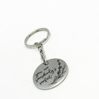 You Are Somebodys Perfect Charm Key Chain, Friend Gift, Keychain Gift, Son, Daughter, Love Gift, You Are Perfect, Encouragement, Motivating