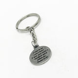 Create In Me A Pure Heart Charm Key Chain, Psalm 51 10, Renew My Steadfast Spirit, Friend Gift, Wife, Daughter, Mom, Grandma, Scripture