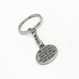 We Didn’t Give You The Gift Of Life Life Gave Us The Gift Of You Charm Key Chain, Son In Law Gift, Daughter In law Gift, Son In Love, Gotcha