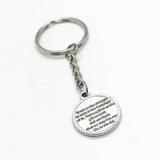 Patron Saint Prayer Gifts, Saint Therese of Lisieux Charm Key Chain, Saint Of Missionaries, Terminal Illnesses, Orphans, Homeless, Aviators