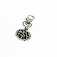 Writer Words Clip On Charm, Writer Gift, Author Gifts, Aspiring Author, Gift For Her, Gift For Him, Wordsmith Gift, Love To Write, English
