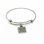 You Are Loved Beyond Words And Missed Beyond Measure Charm Bracelet, Sympathy Gift, Loss Of Loved One, Family Member, Remembering Loss