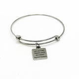 You Are Loved Beyond Words And Missed Beyond Measure Charm Bracelet, Sympathy Gift, Loss Of Loved One, Family Member, Remembering Loss