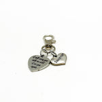 I Will Carry You In My Heart Until I See You Again Clip ON Charm Sympathy Gift, Loss Of Loved One, Family Member Loss, Remembering Lost Love