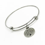 April Showers Bring May Flowers Charm Bracelet, Difficulties, Difficult Times, Gift For Her, Friend Gift, Sympathy, Better Days To Come