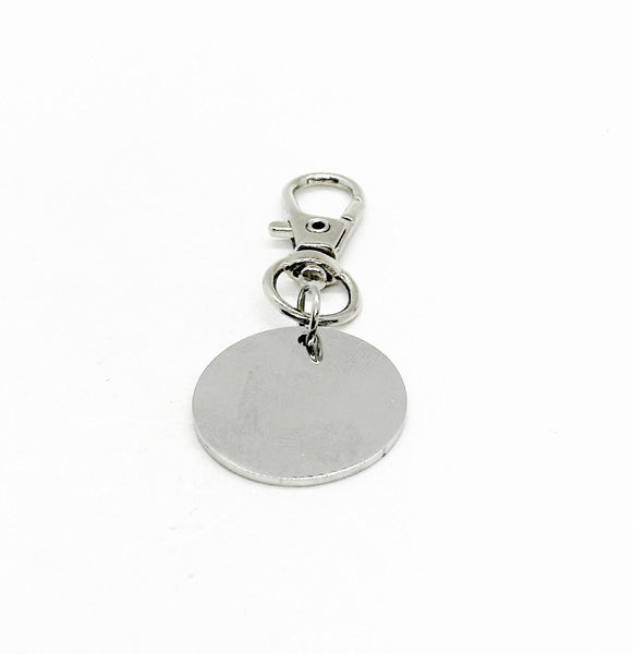 Customizable Clip On Charm, Customization Request, Key Chain Charm, Backpack Charm, Your Message, Customized Gifts, Purse Charm, Your Text