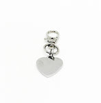 Customizable Heart Clip On Charm, Customization Request, Key Chain, Backpack Charm, Your Message, Customized Gifts, Purse Charm, Your Text