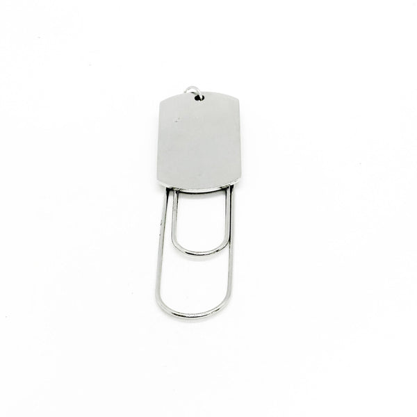 Customizable Dog Tag Charm Bookmark, Customization Request, Key Chain Charm, Backpack Charm, Your Message, Customized Gifts, Your Text