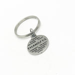 Thankful Words Charm Key Chain, Things I Am Thankful For, Thanksgiving Gift, Thankful For You, Thankful For Family, Family Reunion Gifts