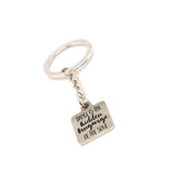 Dance Is The Hidden Language Of The Soul Rose Goldtone Charm Key Chain, Dancer Gift, Love To Dance, Daughter Gift, Dance Team, Dancing