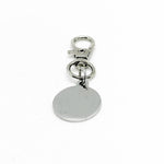 Customizable Round Clip On Charm, Customization Request, Key Chain, Backpack Charm, Your Message, Customized Gifts, Purse Charm, Your Text