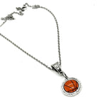 Basketball Pendant Necklace, Mom Gift, Wife Gift, Gift For Her, Sports Mom, Basketball Player, Team Mom, Friend Gift, Senior Mom Gift