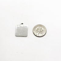 Be Gentle With Yourself Charm Clip On Charm, Motivating, Encourage, Key Chain, Motivational, Encouragement, Friend, Mental Health Self Care