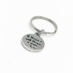 If There's A Will There's A Wave Key Chain, Beach Lover, Surfer, Love To Surf, Son, Daughter, Gift For Her, Gift For Him, Catching Waves
