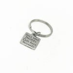 Dogs Have Masters Cats Have Servants Charm Key Chain, Dogs and Cats, Cat Owner, Cat Lover, Wife Gift, Fun Gifts, Friend, Daughter, Husband