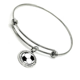 Soccer Charm Bracelet, Soccer Player Mom Gift, Soccer Girlfriend, Gift For Her, Wife Gift, Team Mom, Coach’s Wife, Jewelry Gifts