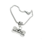 I Love My Shelter Dog Charm Bracelet, Wife Gift, Daughter, Friend Gift, Dog Lover, Dog Owner, New Dog Gift, Dog Adoption, Puppy Rescue
