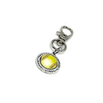 Softball Cabochon Clip On Charm, Softball Mom, Softball Bag Charm, Love My Softball Player, Wife Gift, Coach's Wife, Key Chain Charm