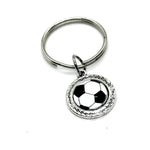 Soccer Ball Charm Key Chain, Team Mom Gifts, Senior Mom Gifts, Wife Gift, Mom Gift, Gift For Her, Soccer Player, Soccer Mom, Gift For Him