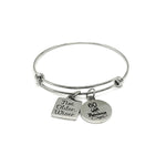 Not Older Wiser Charm Bracelet, Fabulous Birthday Gift, 60 And Fabulous, 50th Birthday, Milestone Birthday Gifts, Mom Gift, Grandmother