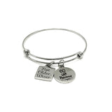 Not Older Wiser Charm Bracelet, Fabulous Birthday Gift, 60 And Fabulous, 50th Birthday, Milestone Birthday Gifts, Mom Gift, Grandmother