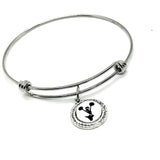 Cheerleader Charm Bracelet, Cheer Mom Gift, Cheer Coach, Pep Squad, Cheer Competition, Wife Gift, Team Mom, Coach’s Wife, Jewelry Gifts
