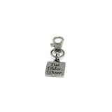 Not Older Wiser Clip On Charm, Bag Charm, Birthday Gift, Purse Charm, Keychain Charm, Retirement Gift, Gift For Her, Gift For Him