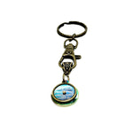 Antique Bronze Mustard Seed Scripture Charm Key Chain, Mustard Seed Gift, Believer, Mustard Seed Faith Gifts, Scripture Gifts, Christian
