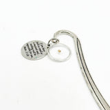 Mustard Seed Scripture Charm Bookmark, Faith Gift, Matthew 17 20, Mustard Seed Faith, Christian Gift, Bible Bookmark, Baptism Gift, Believer