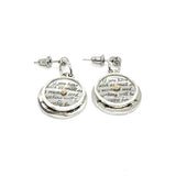 Mustard Seed Verse Earrings, Mustard Seed Jewelry, Matthew 17 20, Mustard Seed Faith Jewelry, Scripture Gifts, Faith, Believer, Christian