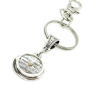 Mustard Seed Charm Key Chain, Mustard Seed Faith Gifts, Matthew 17 20 Gifts, Scripture Keychain, Baptism Gifts, Christian Keychain Gifts