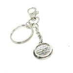 Mustard Seed Scripture Charm Key Chain, Matthew 17 20, Mustard Seed Faith, Christian Gift, Believer, Graduation Gift, Mountain Moving