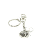 I Have A Mustard Seed Quote Charm Clip On Keychain, Matthew 17 20, Mustard Seed Faith Gifts, Christian Gift, Encouraging Gift, Sunday School