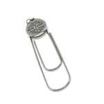 Real Estate Words Charm Bookmark, Agent Gift, Broker Gift, Closing, Reader Gift, Paperclip Bookmark, Mortgage Broker, Custom Marketing Gifts