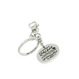 Truly Great Teacher Charm Key Chain, Gift For Her, Graduation Gift, End Of School, Back To School, Favorite Teacher, Kindergarten, Wife, Mom
