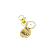 Mustard Seed Scripture Clip On Charm, Matthew 17 20 Charm, Clip On Charm, Purse Charm, Keychain Charm, Christian Gifts, Scripture Gifts