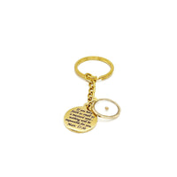 Mustard Seed Goldtone Key Chain, Mustard Seed Faith, Matthew 17 20 Gift, Mustard Seed Gifts, Faith Gifts, Christian Gifts, Scripture Gift