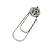 Dance Words Charm Bookmark, Paperclip Bookmark, Reader Gift, Book Lover, Dancer Gifts, Gift For Her, Gift For Him, Dance Teacher, Dance Team