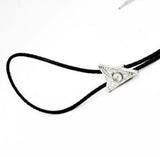 Black Mustard Seed Bolo Tie, Black Cord Bola Tie Gift For Him, Southwestern Style, Pastor Gift, Gift For Dad, Believer Gift, Christian Faith