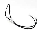 Black Mustard Seed Bolo Tie, Black Cord Bola Tie Gift For Him, Southwestern Style, Pastor Gift, Gift For Dad, Believer Gift, Christian Faith