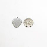 Pieces Of My Heart Are In Heaven Clip On Charm, Loss Of Loved Ones, Initial Charms, Sympathy Gift, Remembering Him, Remembering Her